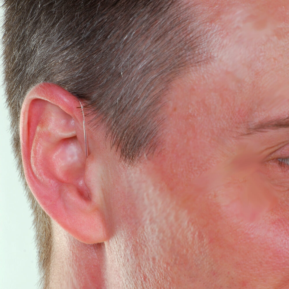 Receiver in ear hearing aid Marin Hearing Center